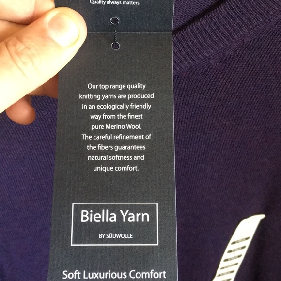 Turnbury Sweater NWT Fine Wool - Picture 4 of 6